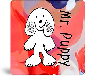 Mr Puppy on Red